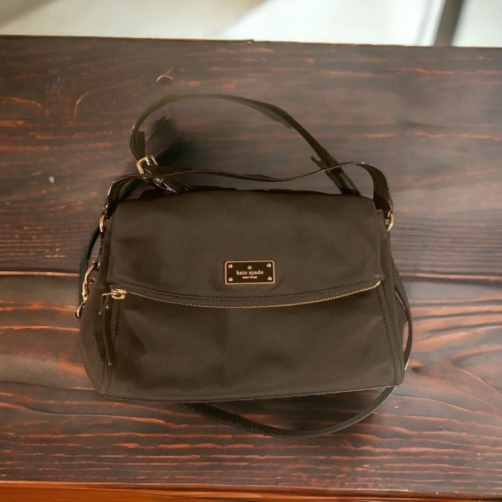 Kate Spade | Blake Ave Miri | Black Nylon Crossbody